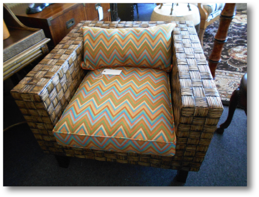 Bamboo Weave Side Chair
